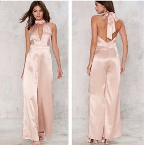 Renamed Pink Wide-leg Jumpsuit